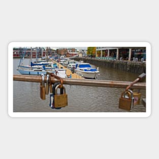 Bristol Bridge Padlocks Sticker